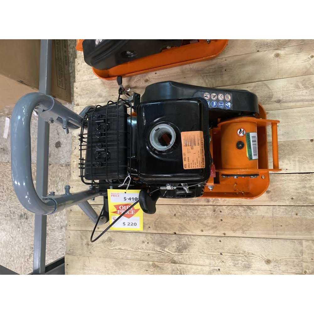 Yardmax 1850lb Compaction Force Plate Compactor YC0850 - Image 3