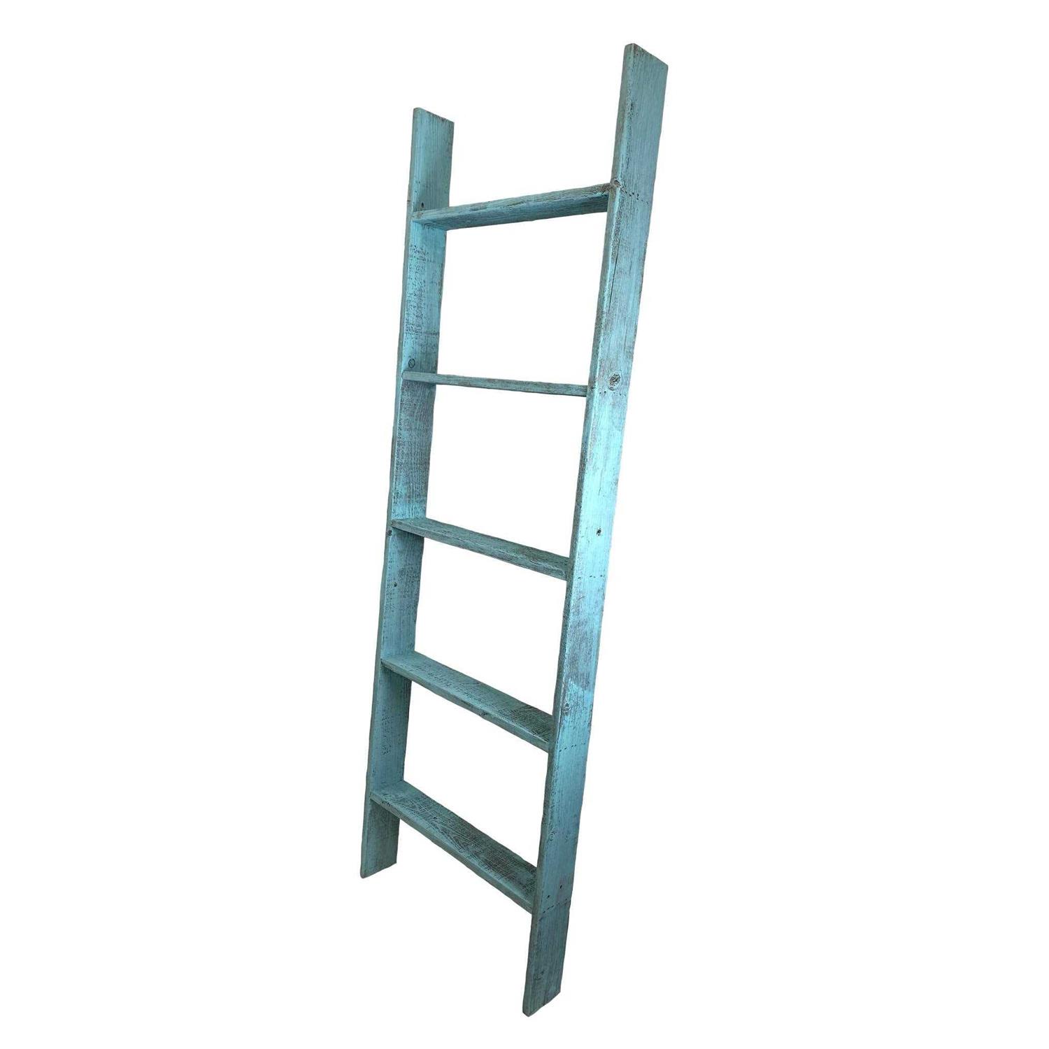 BarnwoodUSA Rustic Decorative Ladder