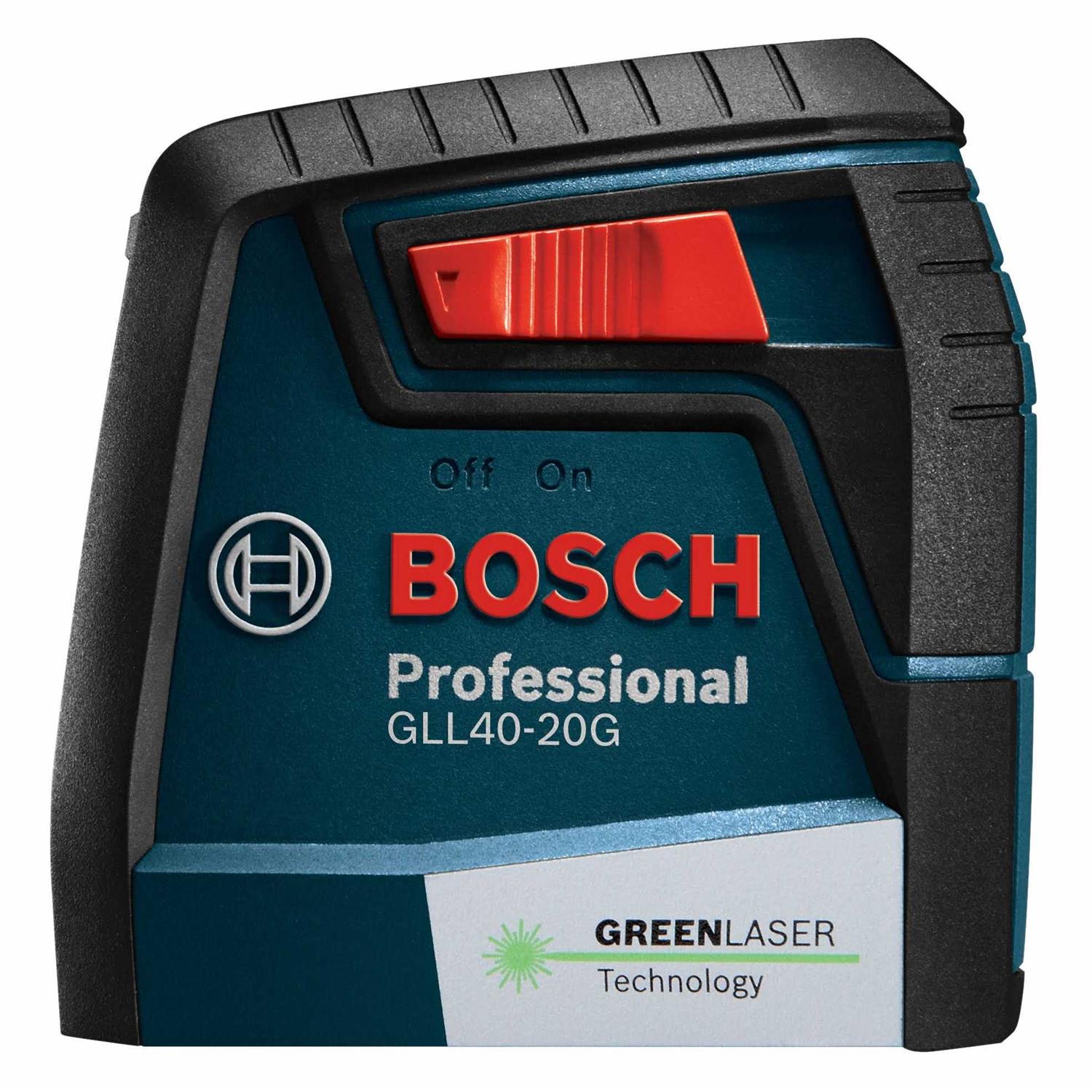 Bosch Gll40-20g Green-Beam Self-Leveling Cross-Line Laser - Image 2