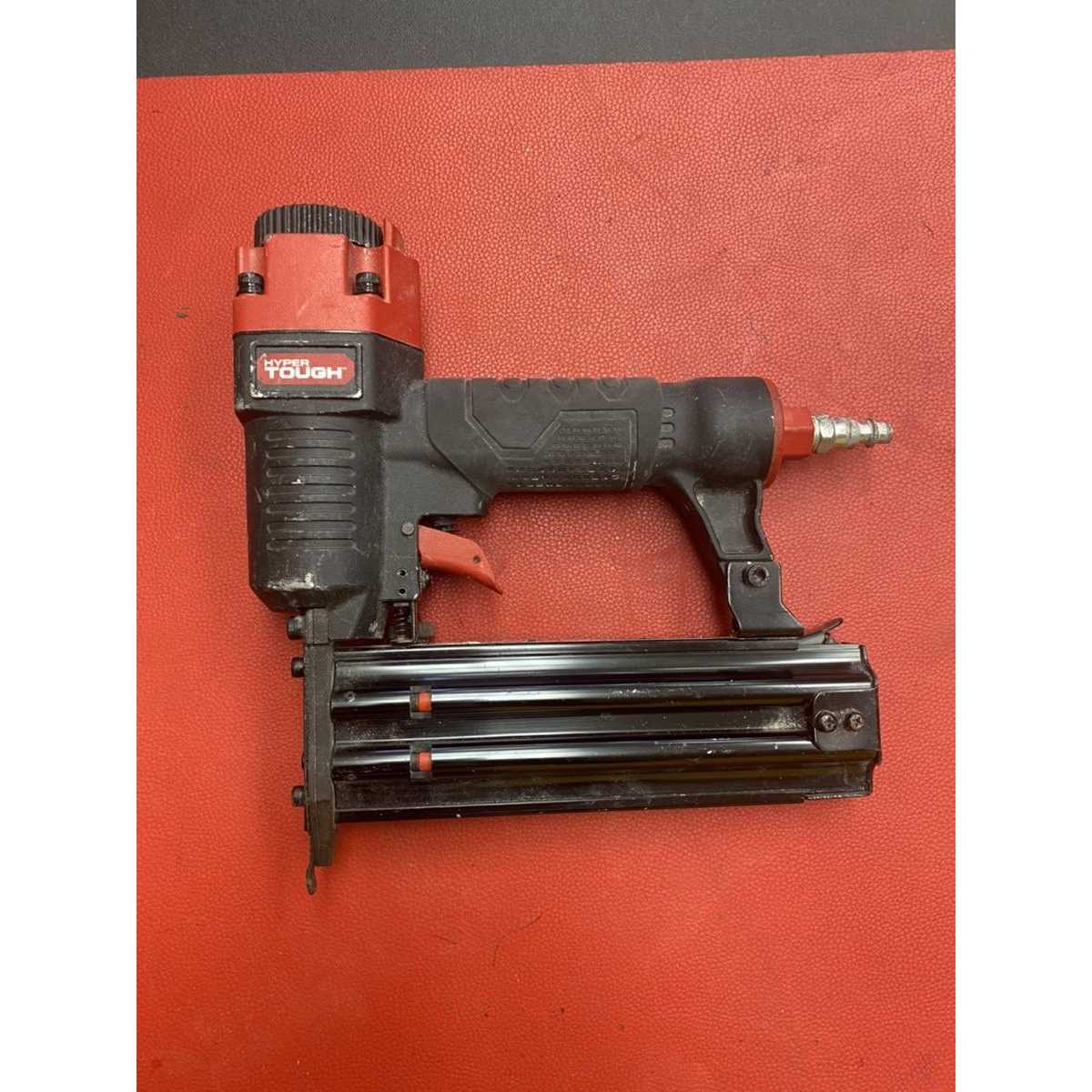 Hyper Tough Pneumatic Brad Nailer with Nails - Image 2