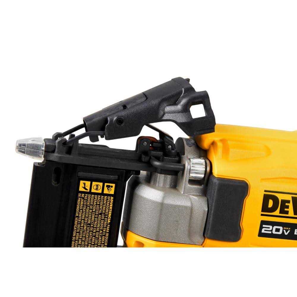 DeWalt ATOMIC 20V MAX Lithium Ion Cordless 23 Gauge Pin Nailer Tool Only and 1 1/2 in. x 23 Gauge Pin Nails 2000 Pieces - Image 5