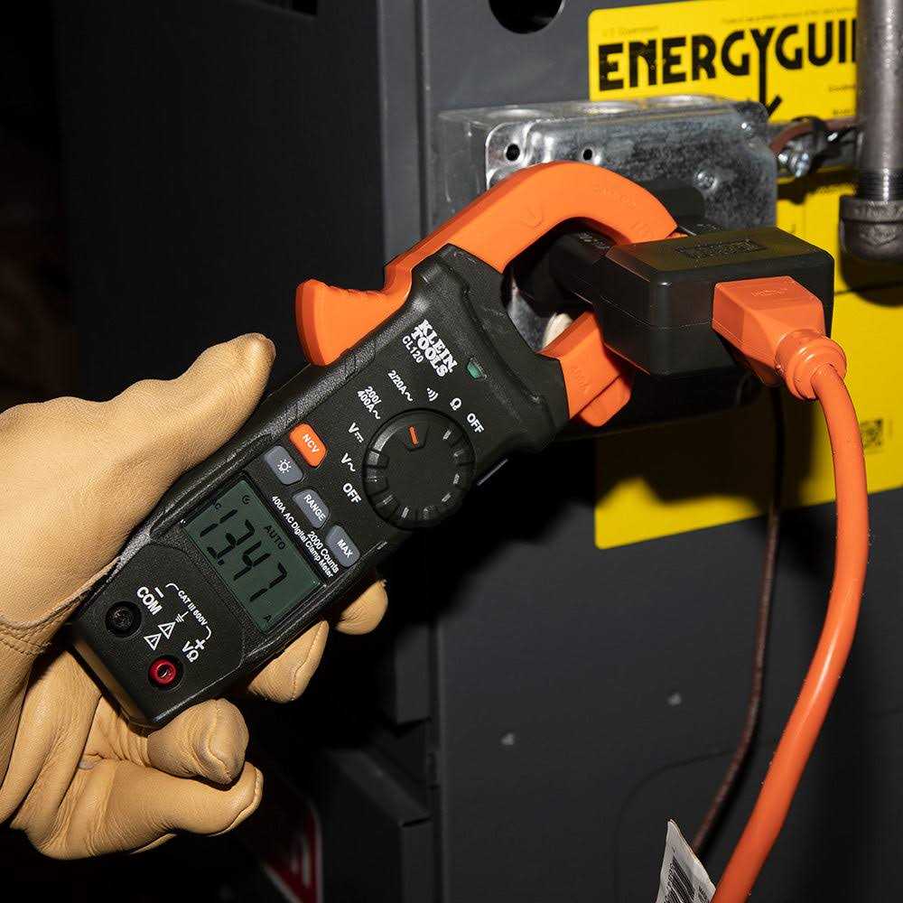 Klein Tools CL120KIT Clamp Meter Electrical Test Kit - Image 5