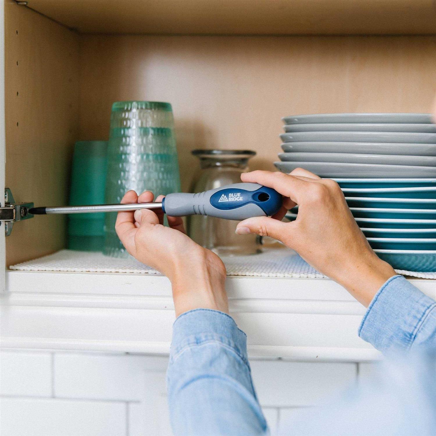 Blue Ridge Tools Blue Ridge 6pc Household Screwdriver Set Blue - Image 3