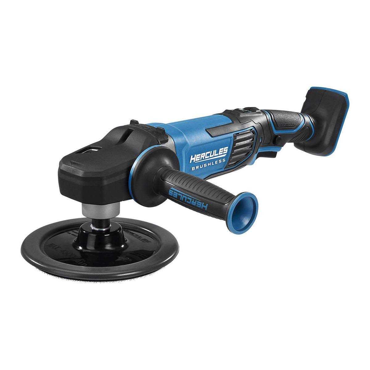 Hercules 20V Brushless Cordless 7 in. Variable-Speed Rotary Polisher/Sander