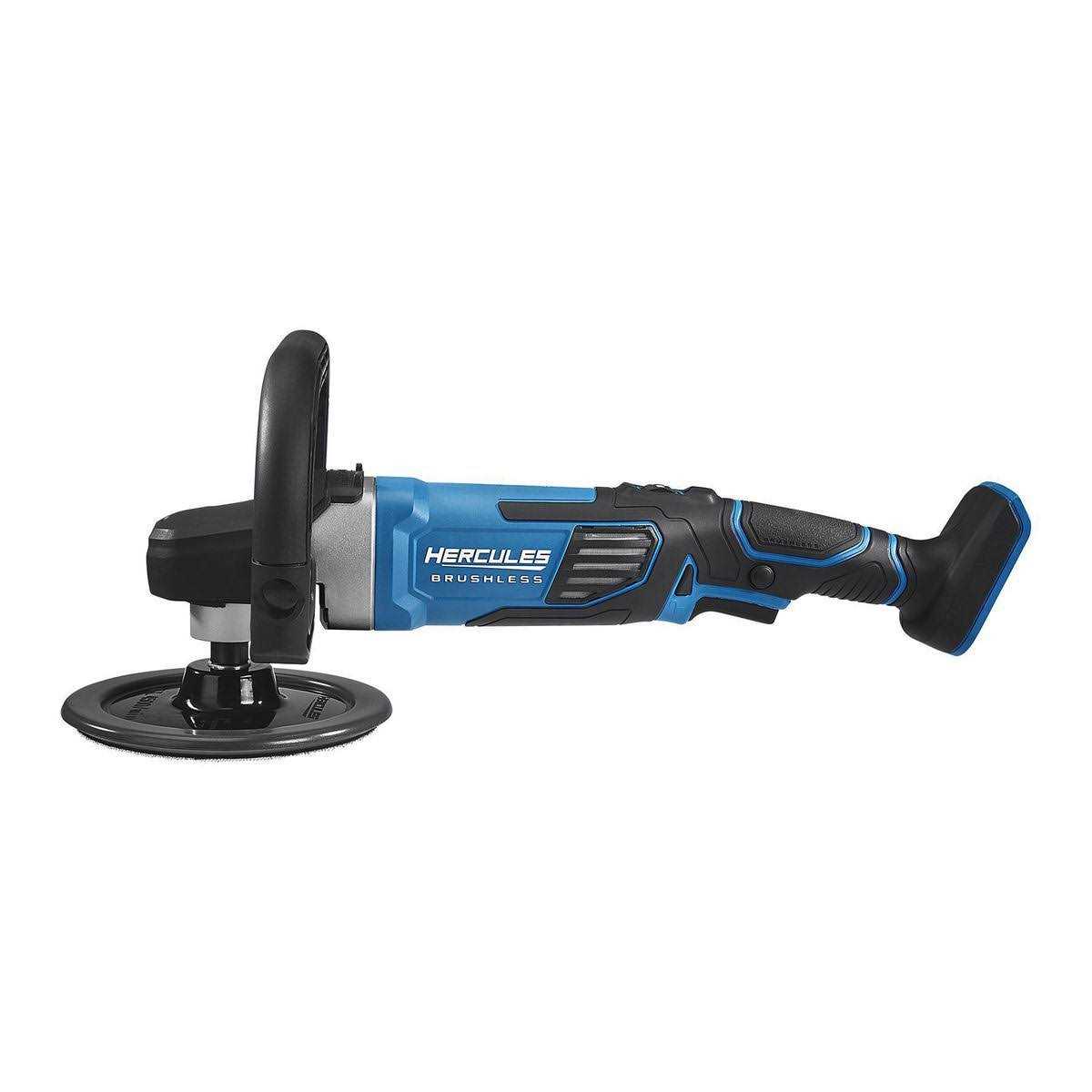 Hercules 20V Brushless Cordless 7 in. Variable-Speed Rotary Polisher/Sander - Image 2