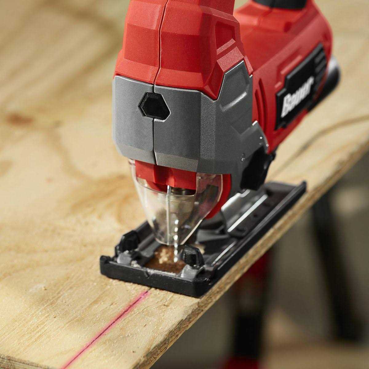 Bauer 6.5 Amp Orbital Variable Speed Jig Saw with Laser - Image 2