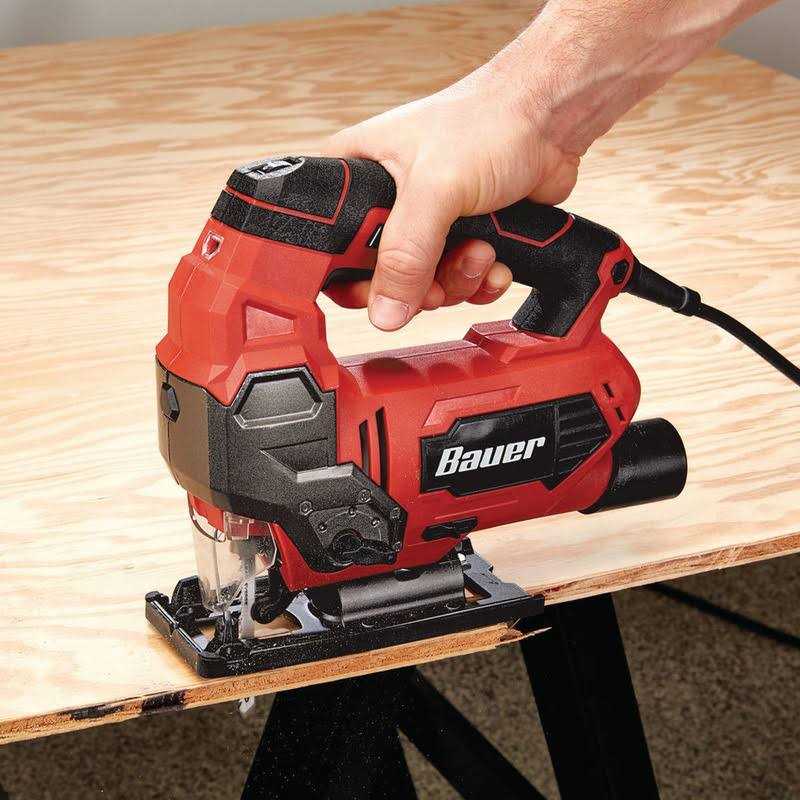 Bauer 6.5 Amp Orbital Variable Speed Jig Saw with Laser - Image 5