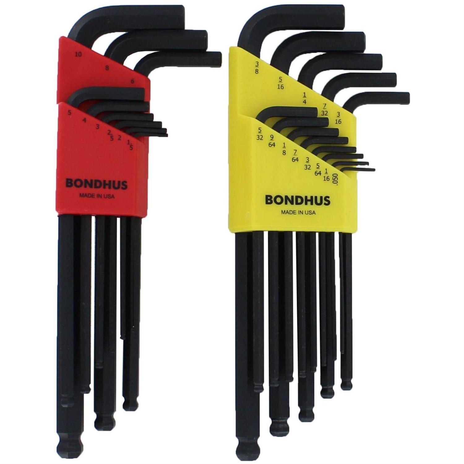 Bondhus Balldriver L-Wrench Double Pack 20199