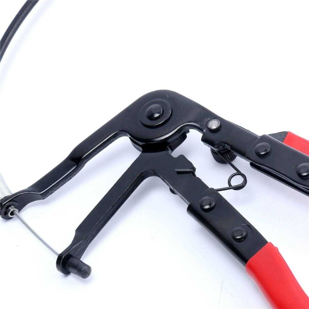 24 Flexible Hose Clamp Pliers Locking Tool Fuel Oil Water 2FT Long Reach - Image 5