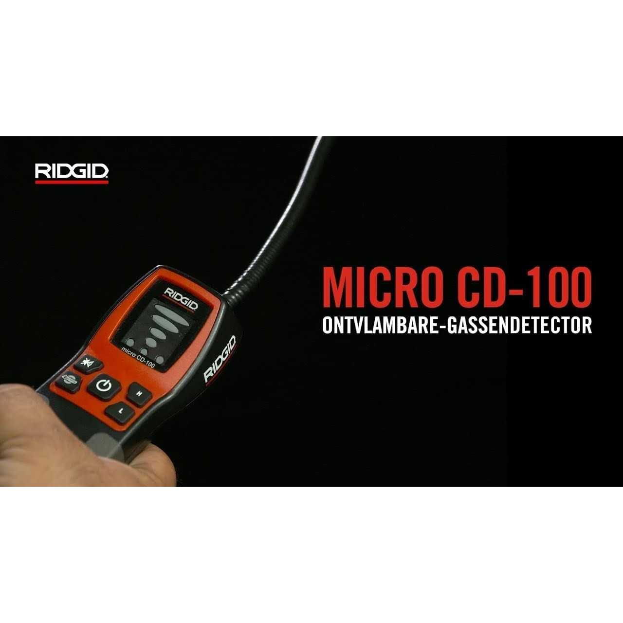 Ridgid Micro CD-100 Combustible Gas Detector 36163 - Image 3