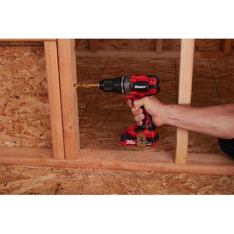 Bauer 20V Cordless 1/2 in. Drill/Driver Kit - Image 3