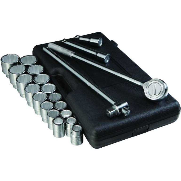 Pittsburgh 20 Piece Jumbo Socket Set - Image 3