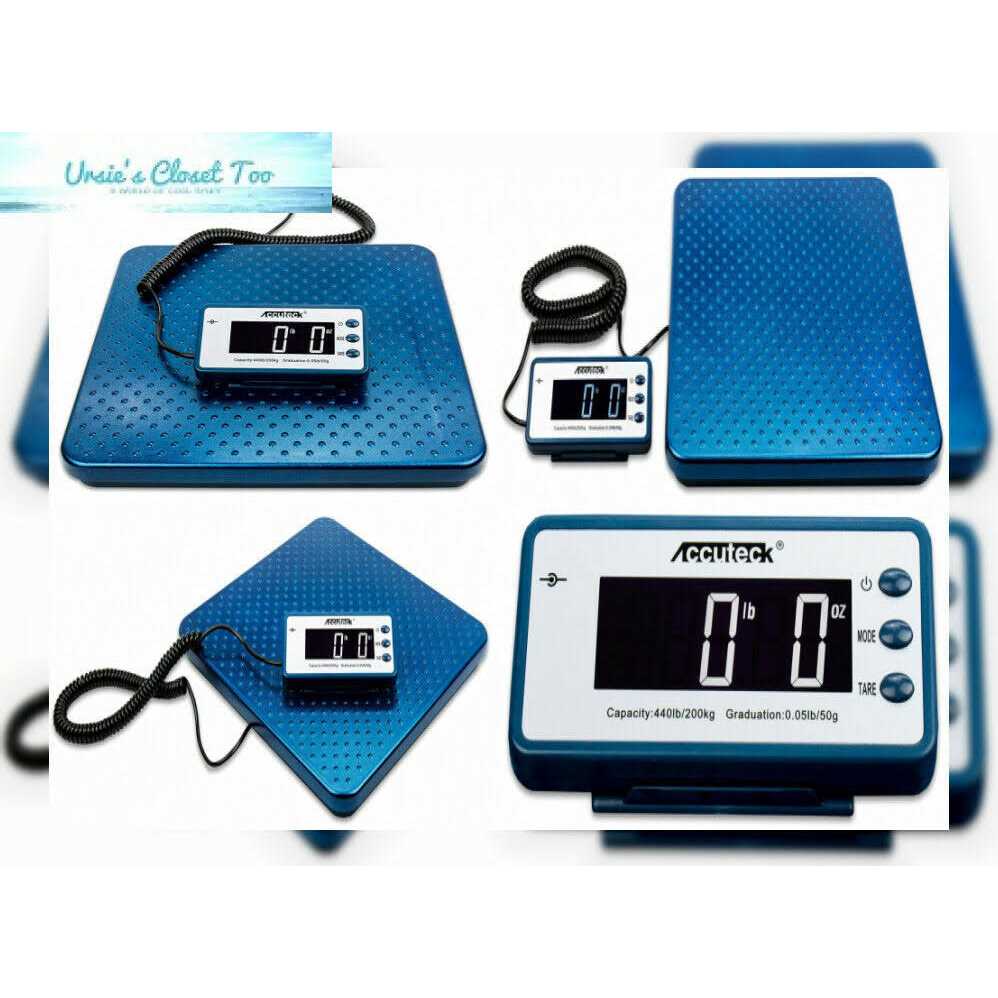 Accuteck 440lb Heavy Duty Digital Metal Industry Shipping Postal Scale - Image 4