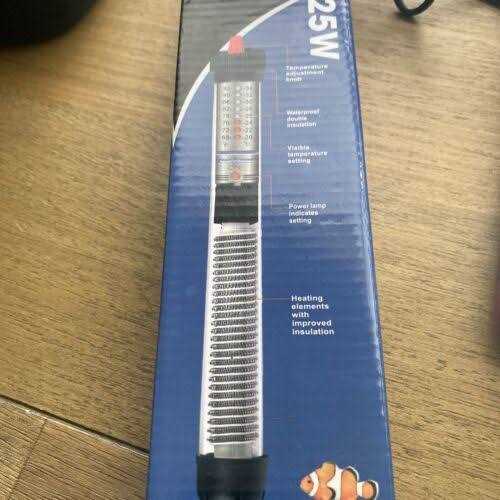 Datoo Mini Aquarium Heater 25W Small Fish Tank Heater 25 Watt with Free Thermometer Sticker - Image 3