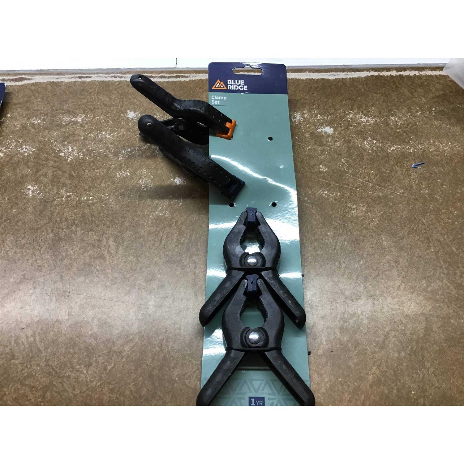 Blue Ridge Tools 4pc Clamp Set - Image 3