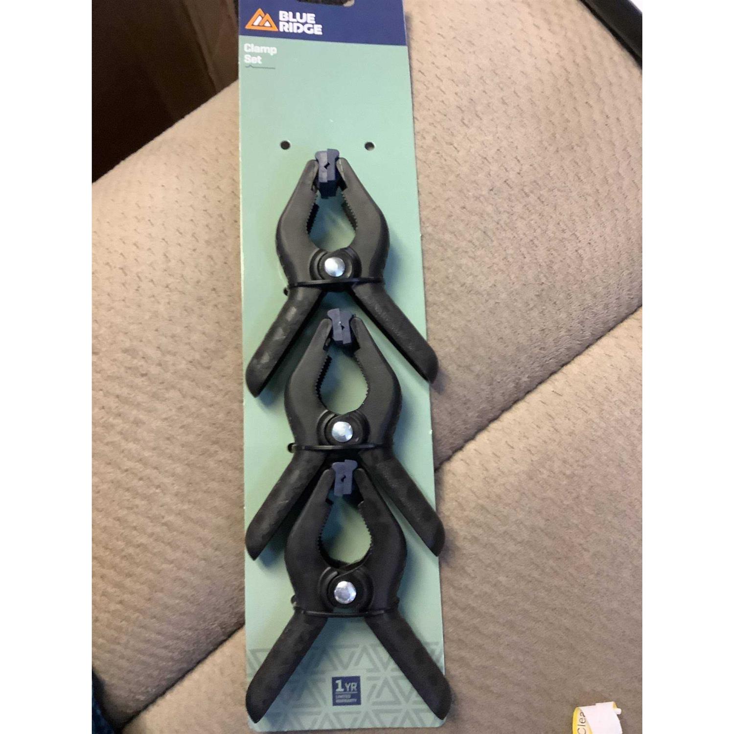 Blue Ridge Tools 4pc Clamp Set - Image 4