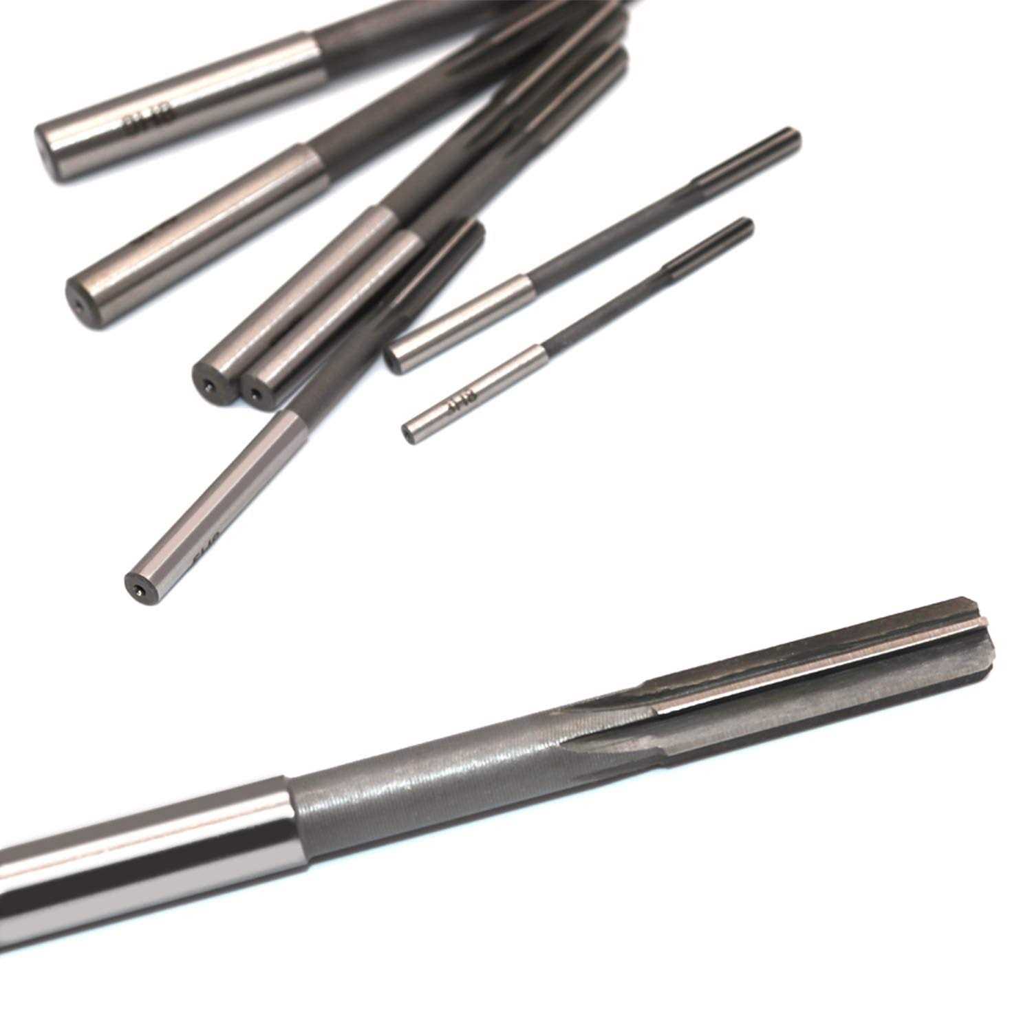 Together-life 8pcs Reamer Set HSS H8 Straight Shank Chucking Machine Cutter Milling Reamer Kit 3/4/5/6/7/8/9/10mm - Image 3