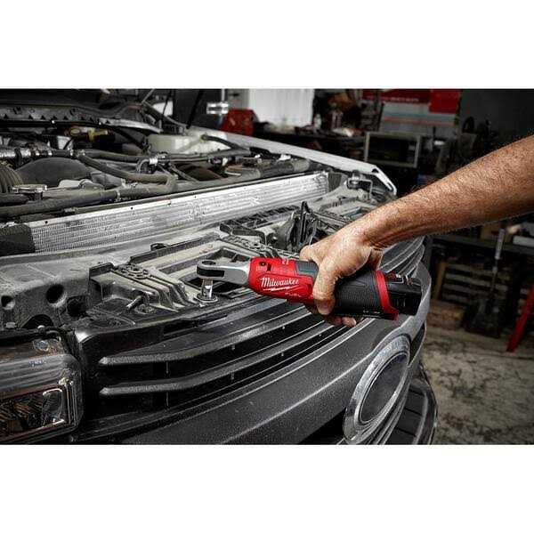 Milwaukee M12 FUEL 12V Lithium-Ion Brushless Cordless High Speed 1/4 in. Ratchet High - Image 4