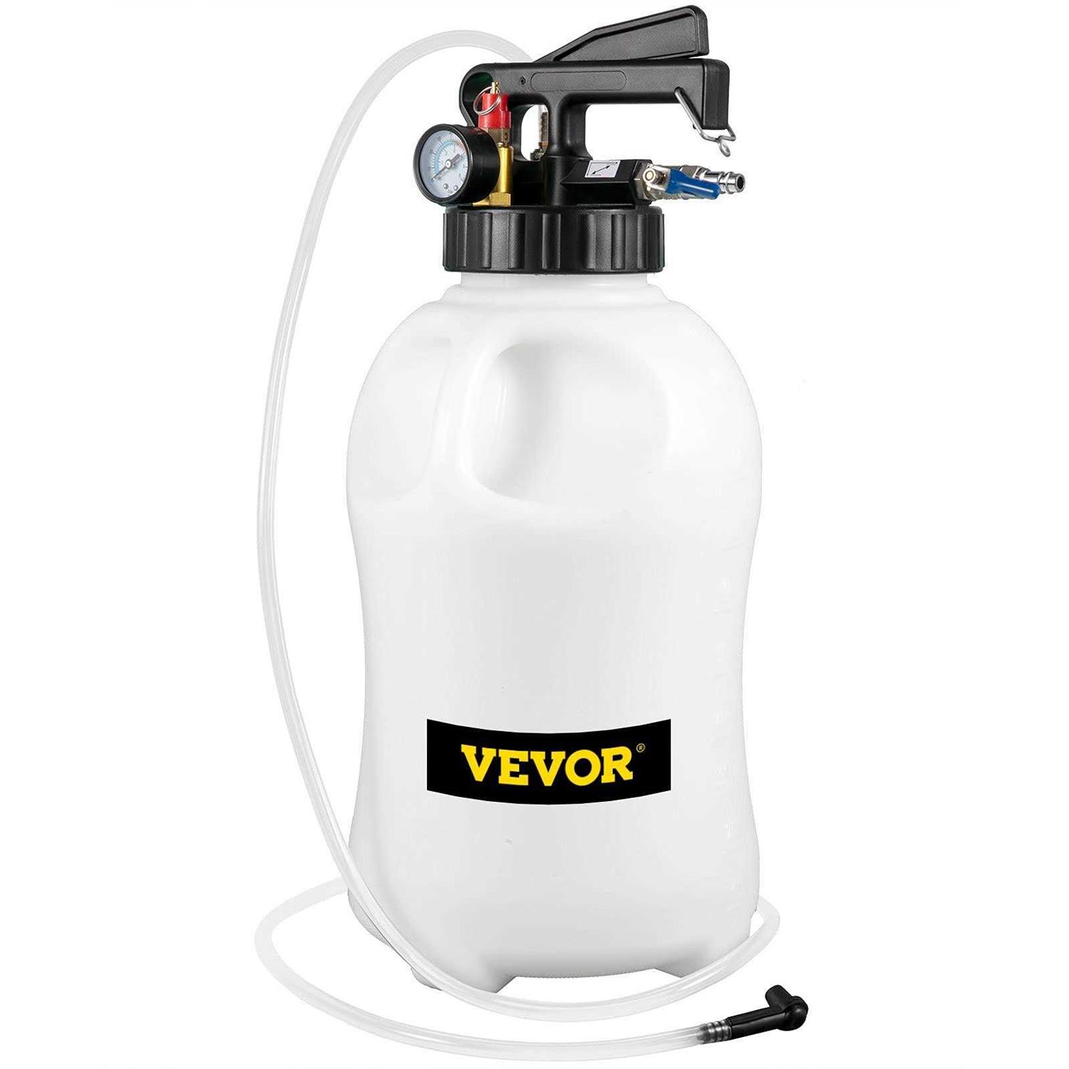 VEVOR Transmission Fluid Pump 2 Way Manual ATF Refill System Dispenser Oil and Liquid Extractor 10 Liter Large Capacity - Image 5