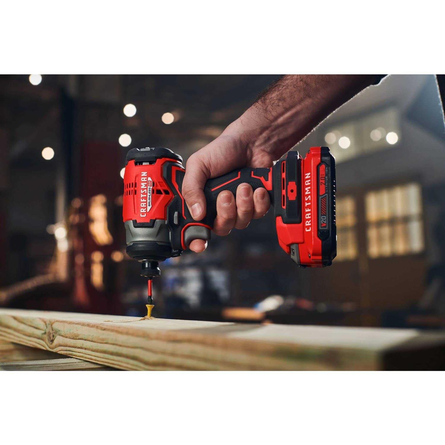 Craftsman V20 Brushless RP Cordless 2 Tool Combo Kit - Image 5
