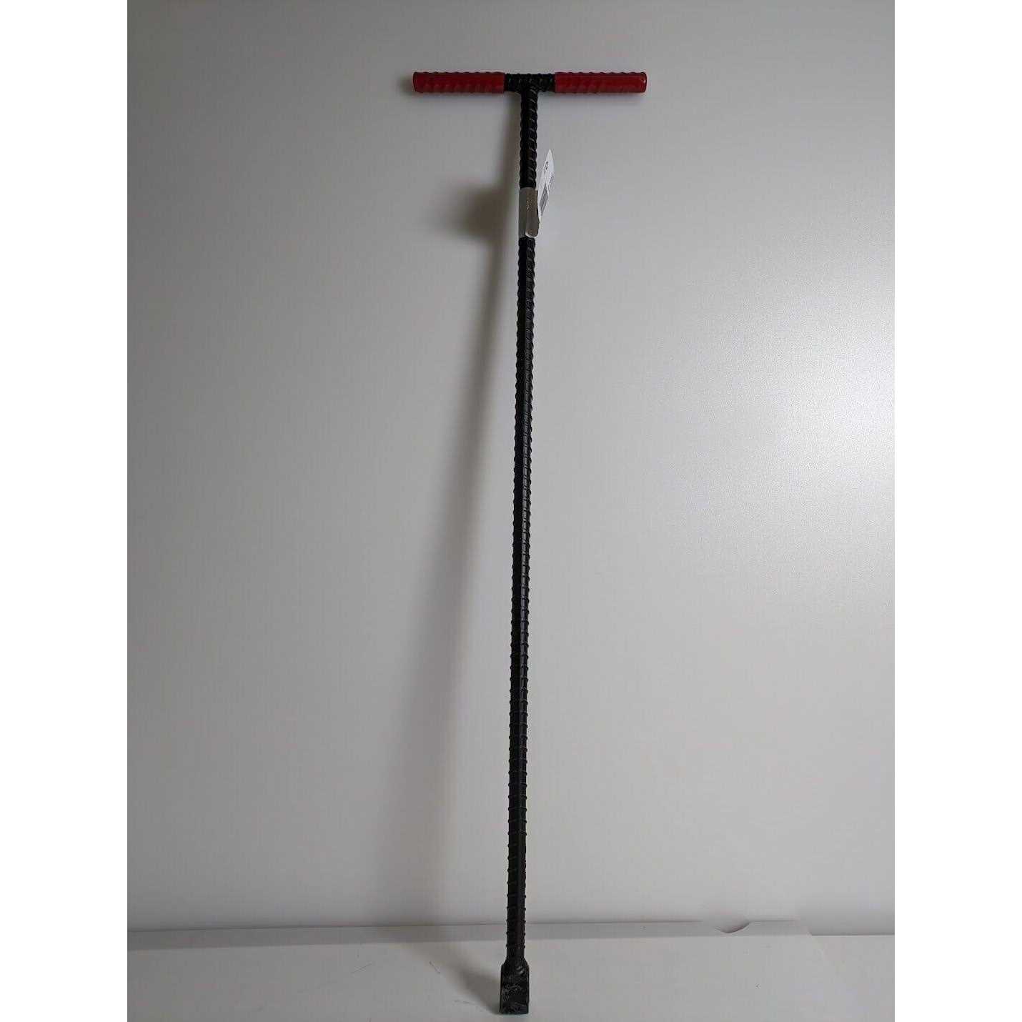 36 in. Solid Steel Water Meter Valve Key with Grips - Image 3