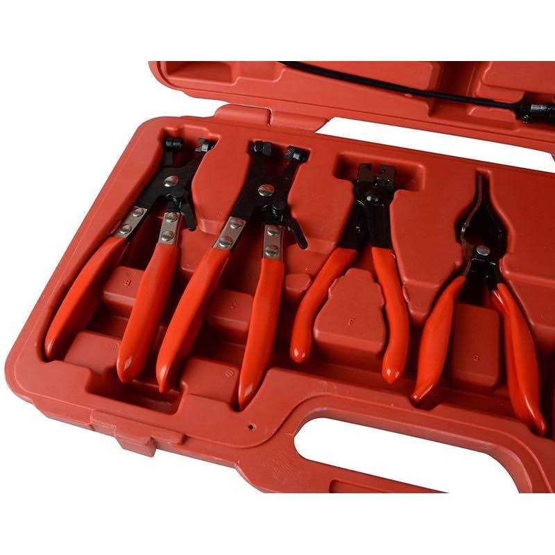 DAYUAN 9pcs Automotive Wire Long Reach Hose Clamp Pliers Set For Fuel Oil Water Hose - Image 4