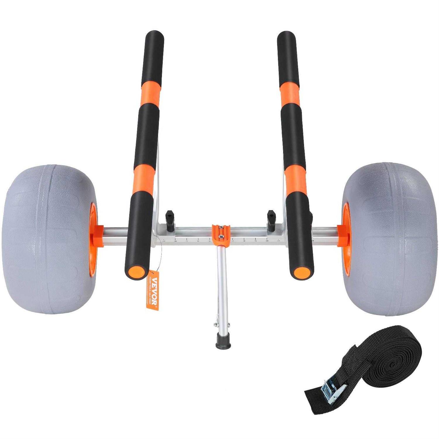 VEVOR Heavy Duty Kayak Cart Canoe Trolley Cart with 12' Tires - Image 5
