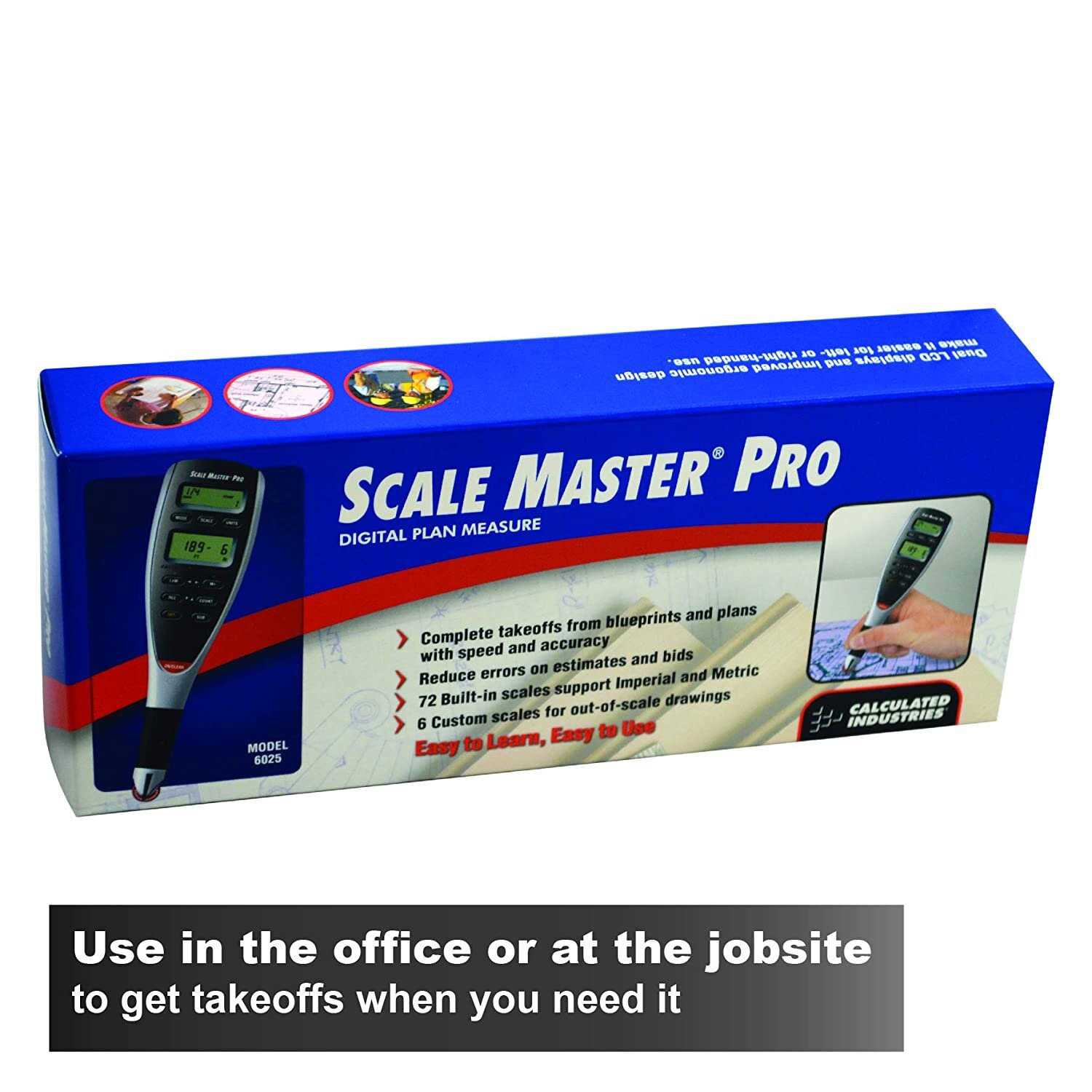 Calculated Industries 6025 Scale Master Pro Digital Plan Measure - Image 5
