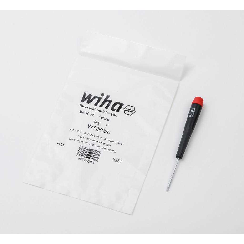 Wiha Precision Screwdriver,Slotted - Image 4