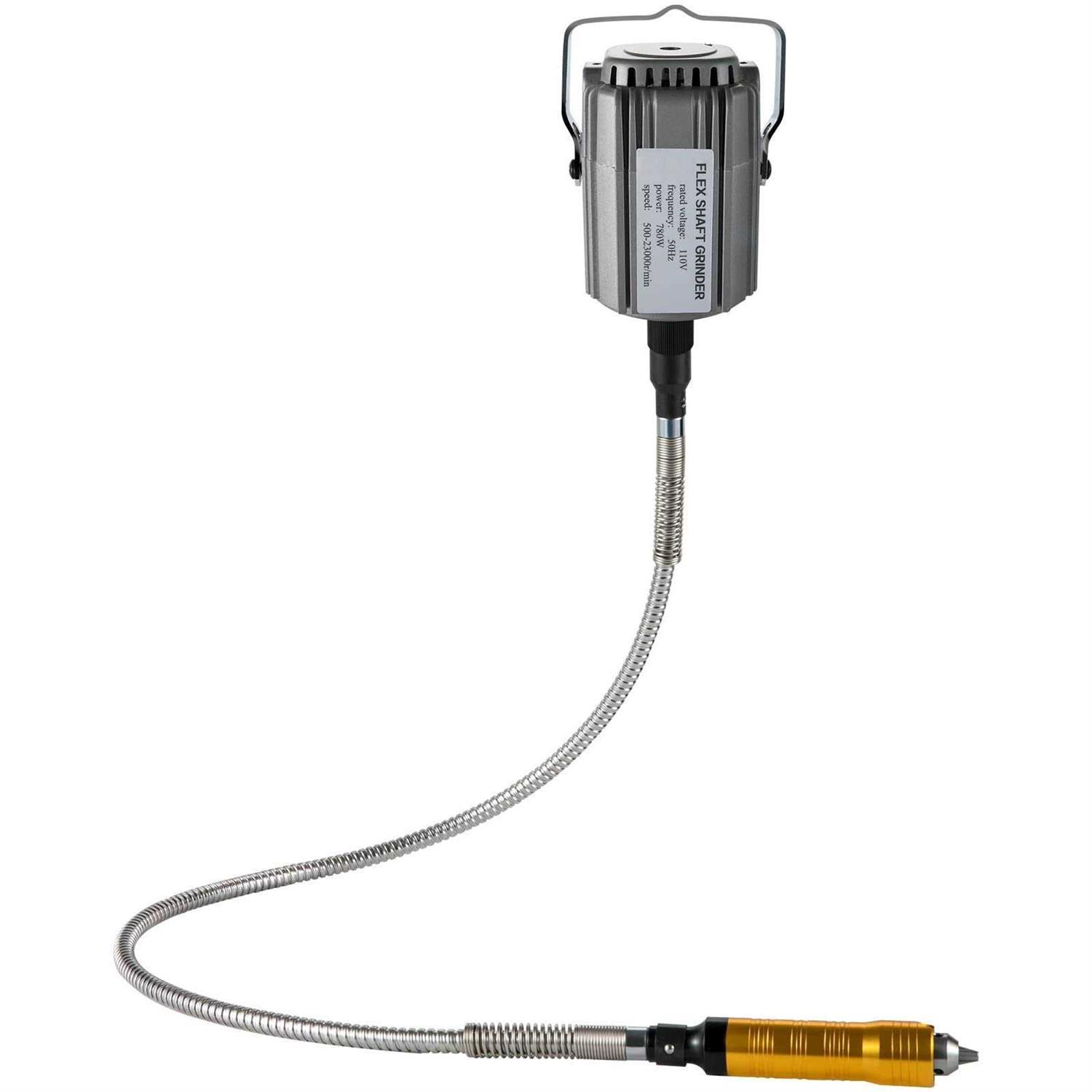 VEVOR Flex Shaft Grinder 780W Rotary Tool 500-23000RPM Rotary Carver with 1/4 3-Jaw Chuck & Stepless Speed Foot Pedal Hanging - Image 5