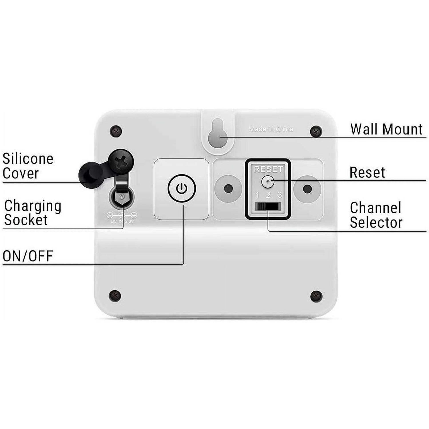Thermopro Indoor Outdoor TX-4 Waterproof Transmitter for TP60S/TP63/TP63A/TP65A Sensor Only - Image 5