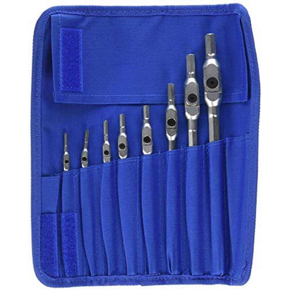 Bondhus 8 Piece Chrome Hex Pro Pivot Head Hex Wrench Set 00017 - Image 3