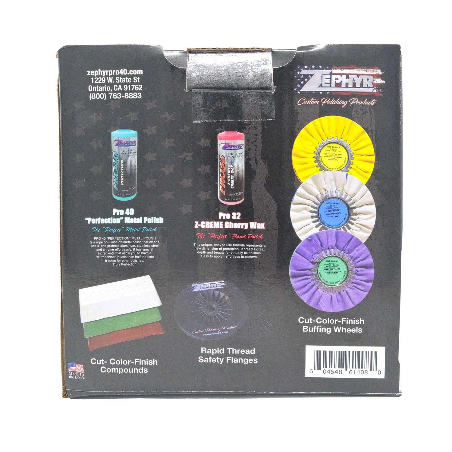 Zephyr Products SSKIT Super Shine Polishing Kit - Image 4