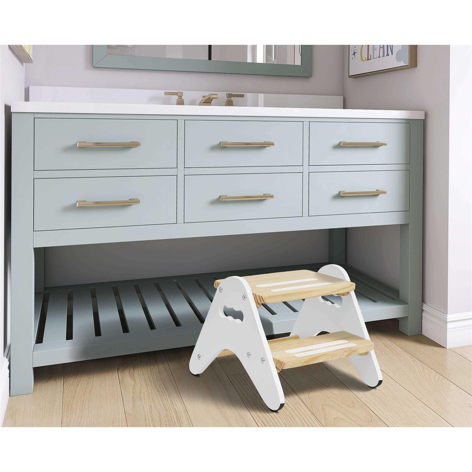 Dream On Me Skyward Multipurpose Kids Step Stool with Anti-slip Base - Image 4