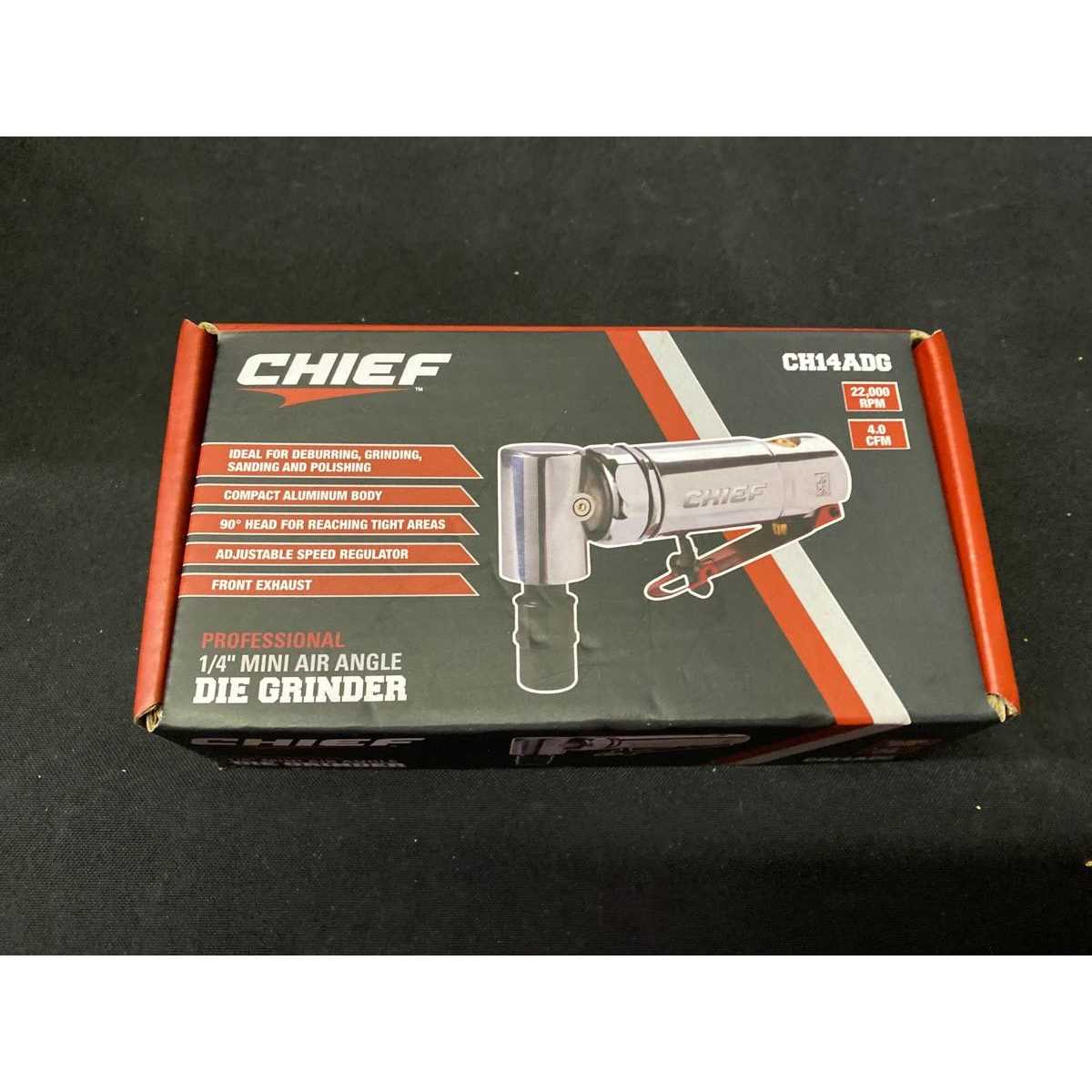 Chief Ch14adg 1/4 Mini Air Angle Die Grinder - Image 2