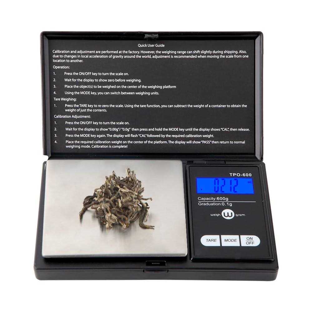 Weigh Gram Scale 600g x 0.1g Pocket Scale Digital Jewelry Scale - Image 5
