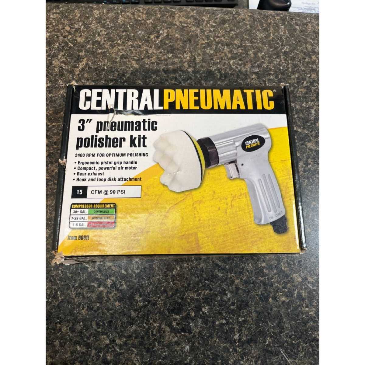 Central Pneumatic 3 in. Air Polisher Kit 60611 - Image 4