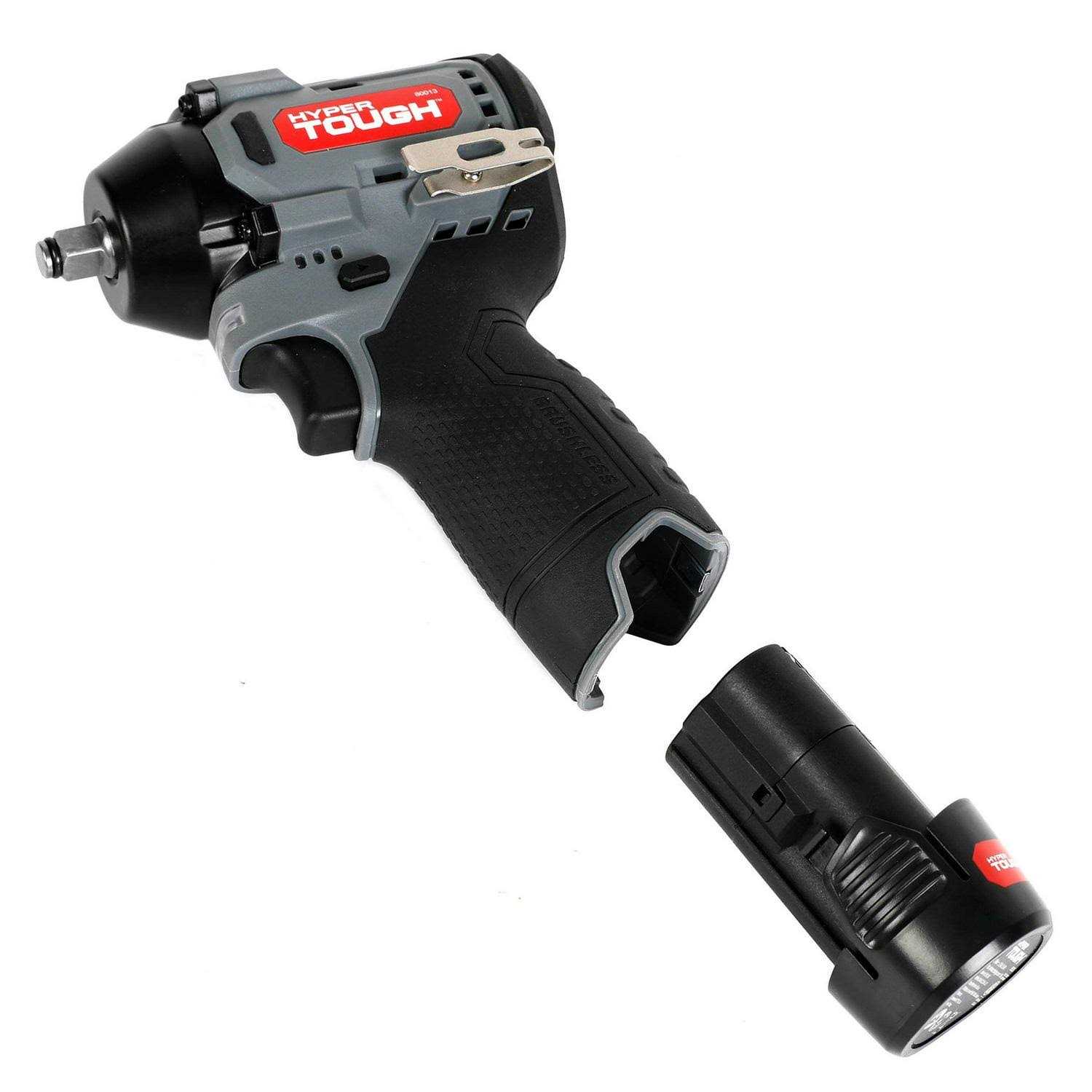 Hyper Tough 12V Max Lithium-Ion Brushless Impact Wrench with 2.0Ah Battery and Charger - Image 2