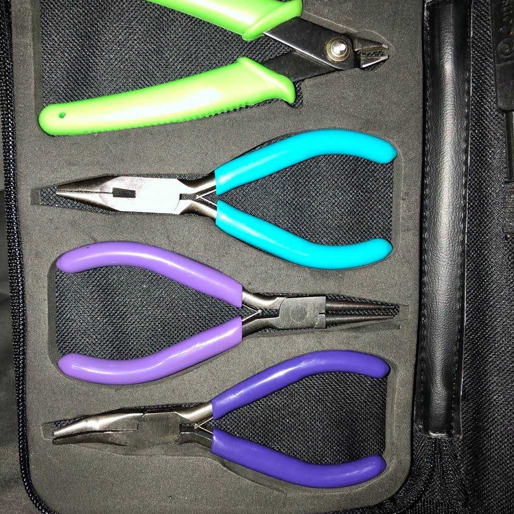 Cousin DIY Jewelry Tool Pack with Black Storage Case - Image 3