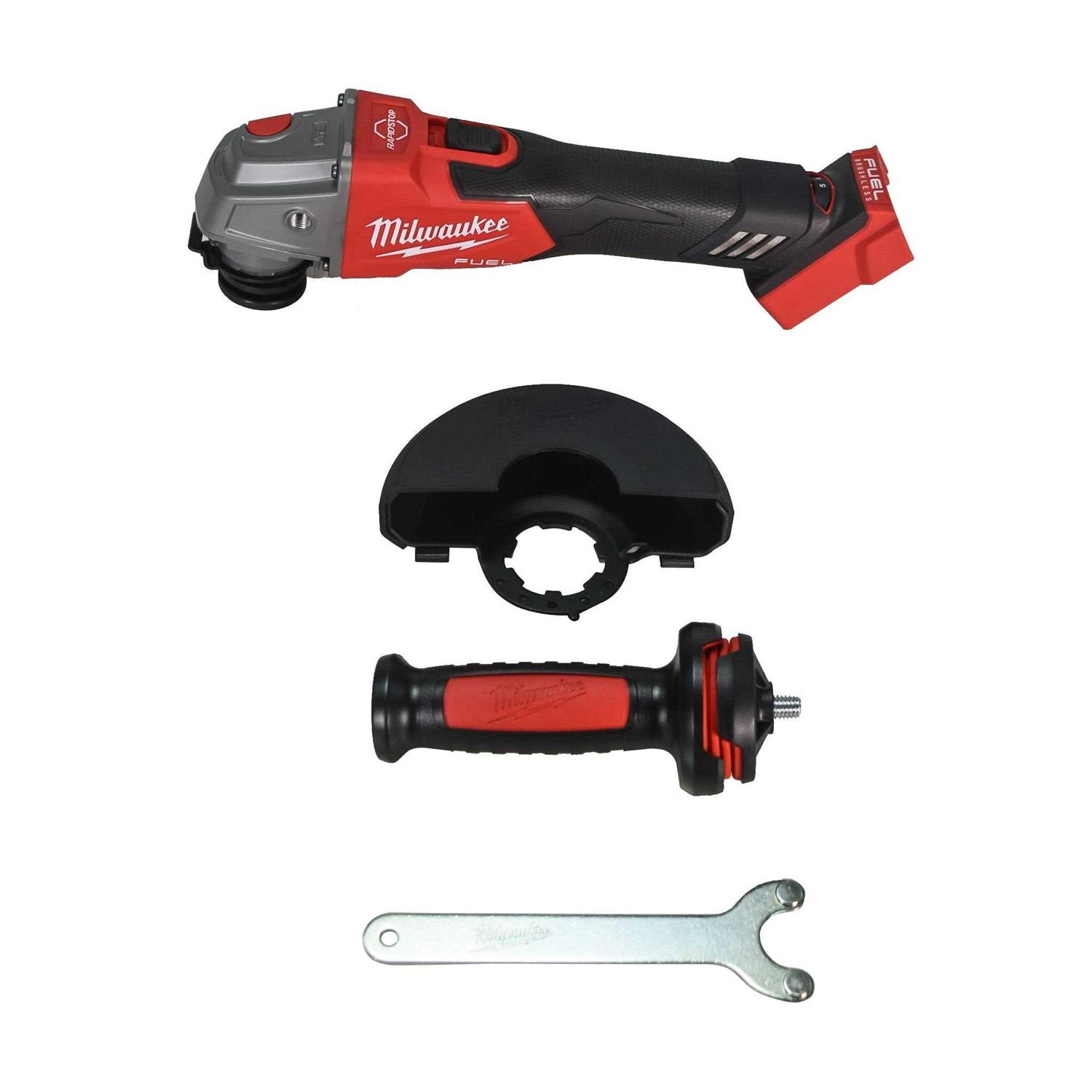 Milwaukee 2889-20 M18 FUEL 4-1/2/5 Variable Speed Braking Grinder - Image 4