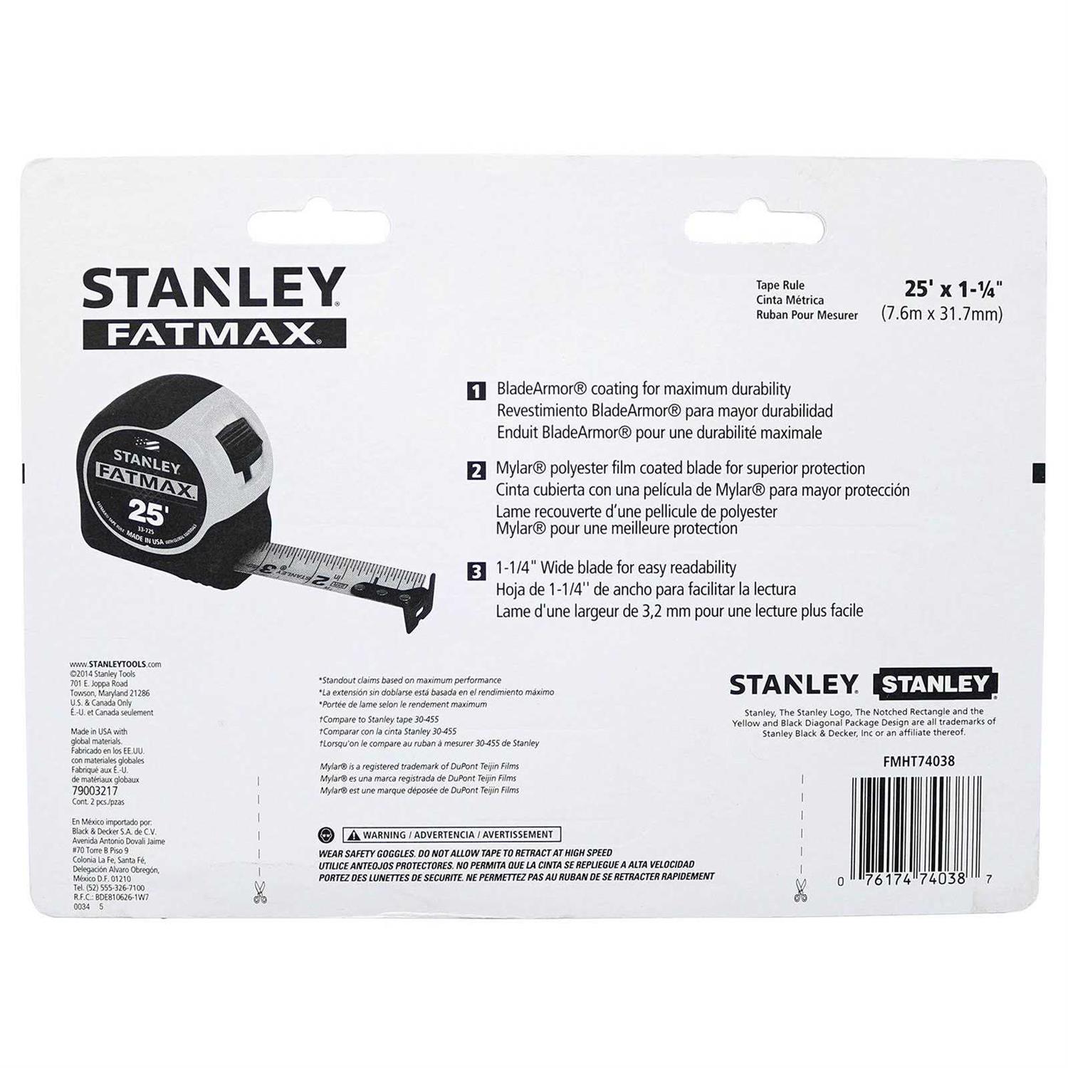 Stanley Fmht74038 FatMax Tape Measure - Image 4