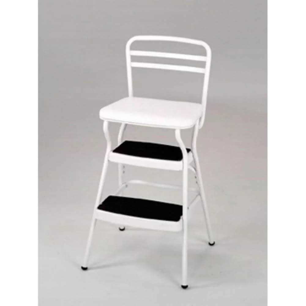 Cosco Retro Counter Chair/Step Stool with Lift-up Seat - Image 3