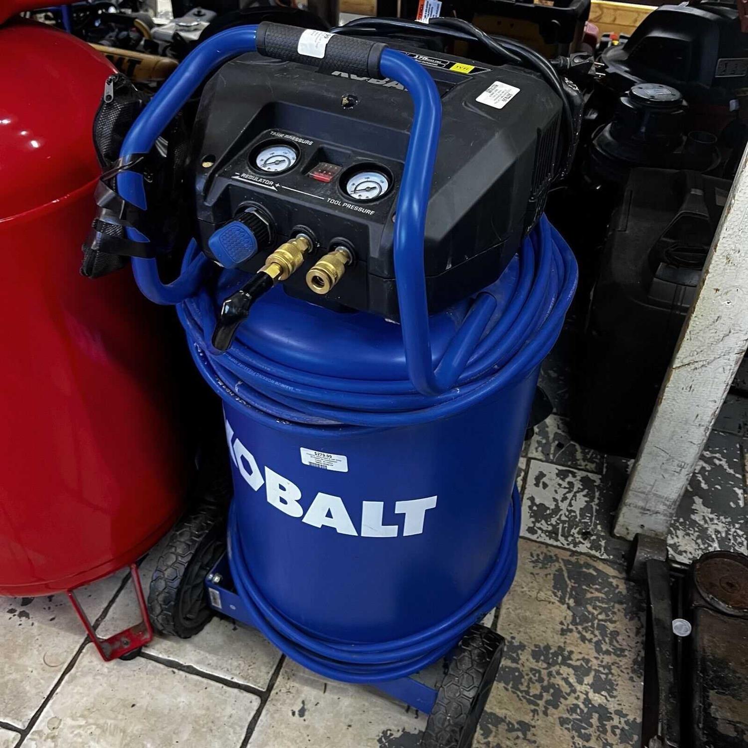 Kobalt 20-Gallons Portable 175 PSI Vertical Air Compressor | LK20175 - Image 2