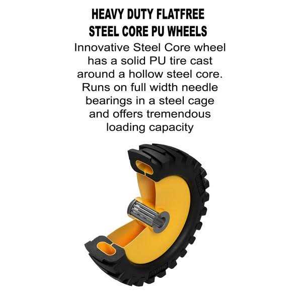 Dewalt Shelving 1200-Pound Capacity XL Door Frame and Panel Dolly/Material Mover - Image 3