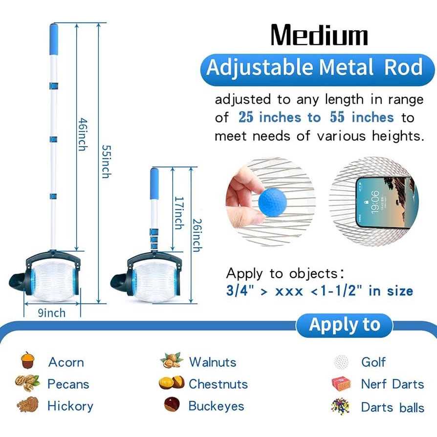 Zozen Nut Gatherer Walnut Picker Upper Roller Picker Upper - Image 3