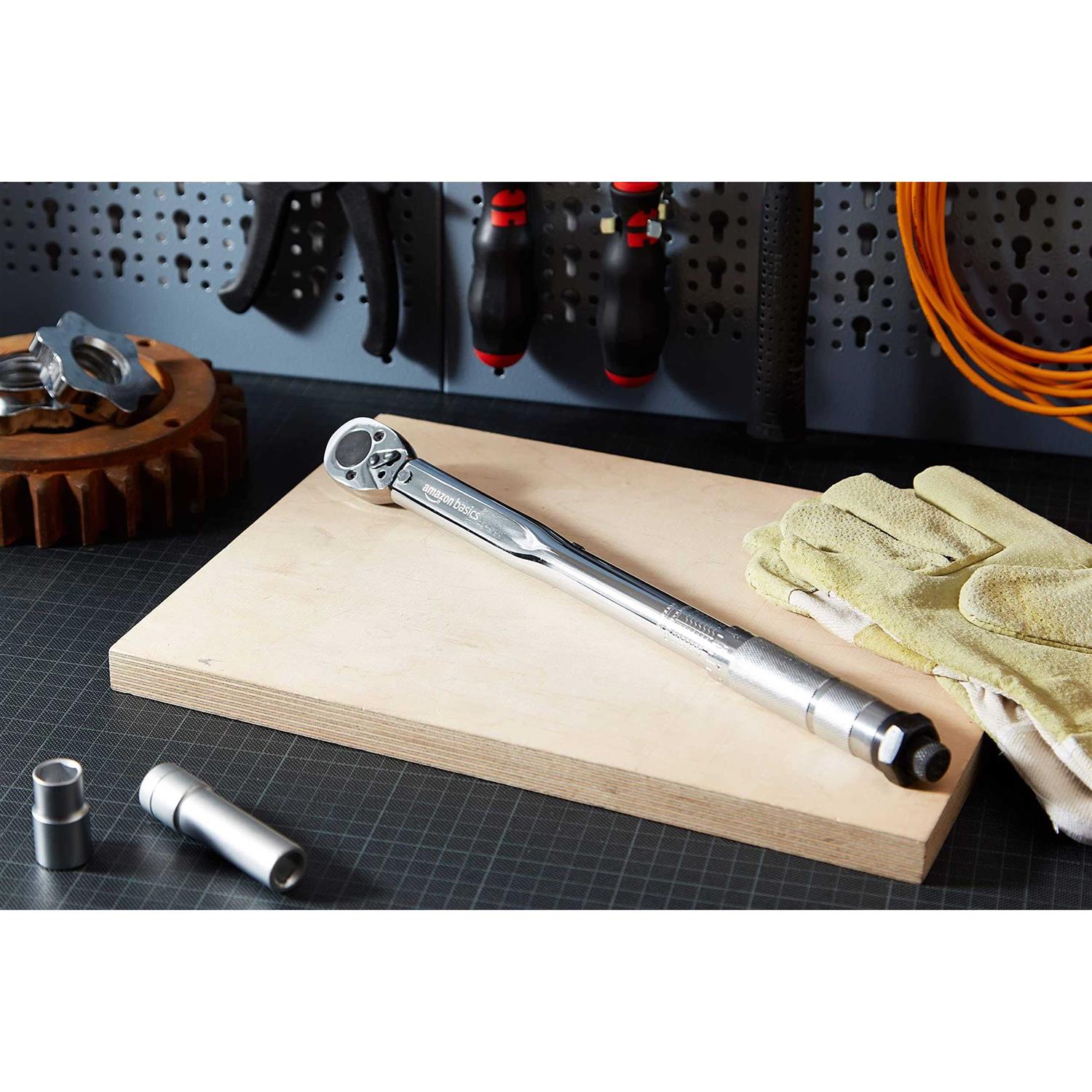 Basics 3/8-Inch Drive Click Torque Wrench - Image 2
