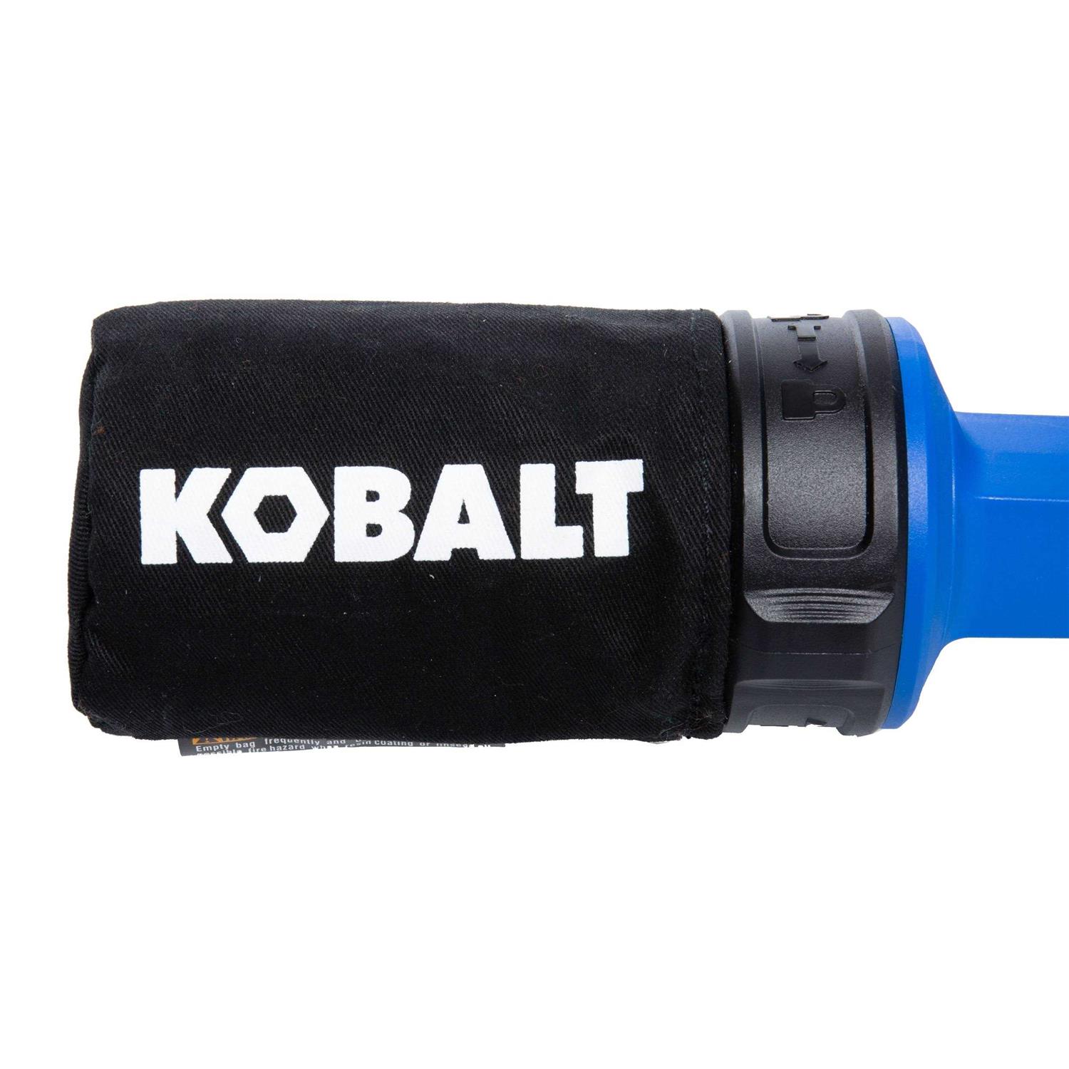 Kobalt 24-Volt Brushless Cordless Random Orbital Sander with Dust Management - Image 5