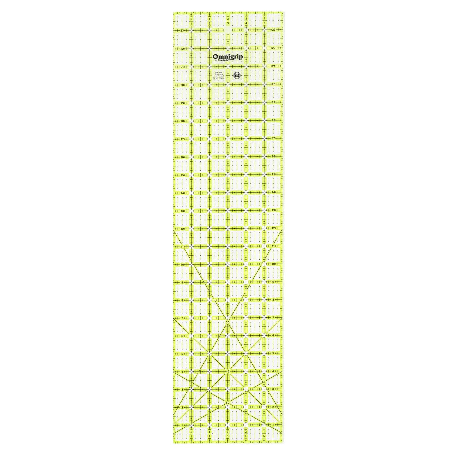 Omnigrip Non-Slip 6X24 Omnigrid Ruler