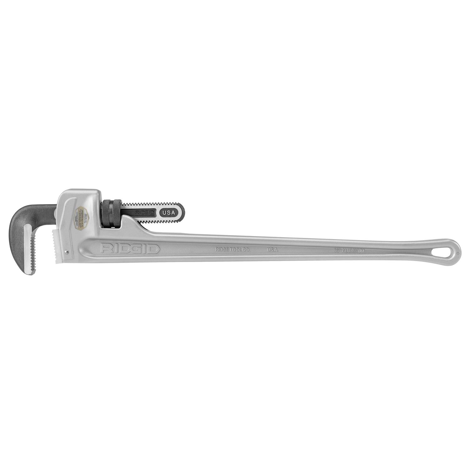 Ridgid 31110 Aluminum Straight Pipe Wrench - Image 2
