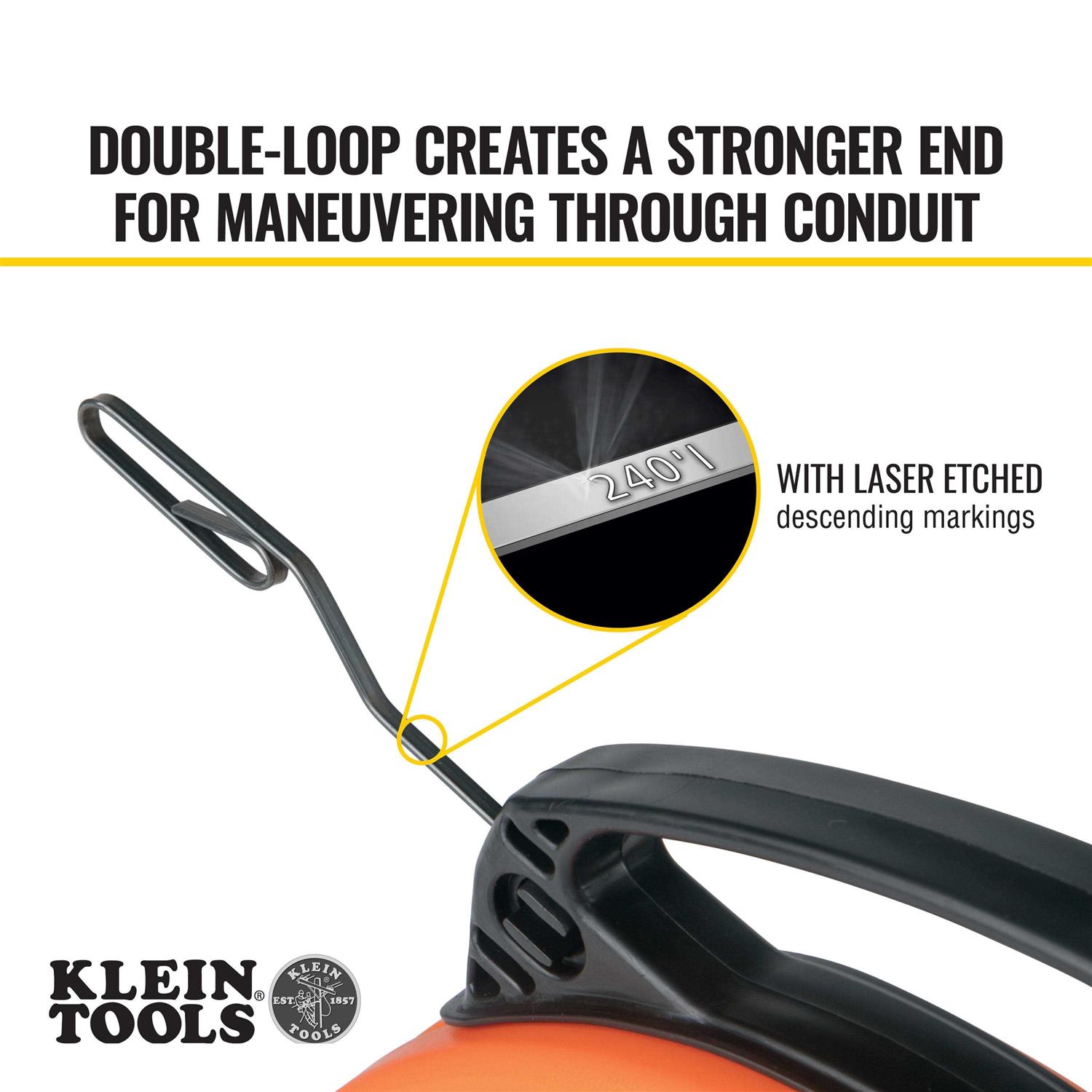 Klein Tools 56334 Steel Fish Tape - Image 3